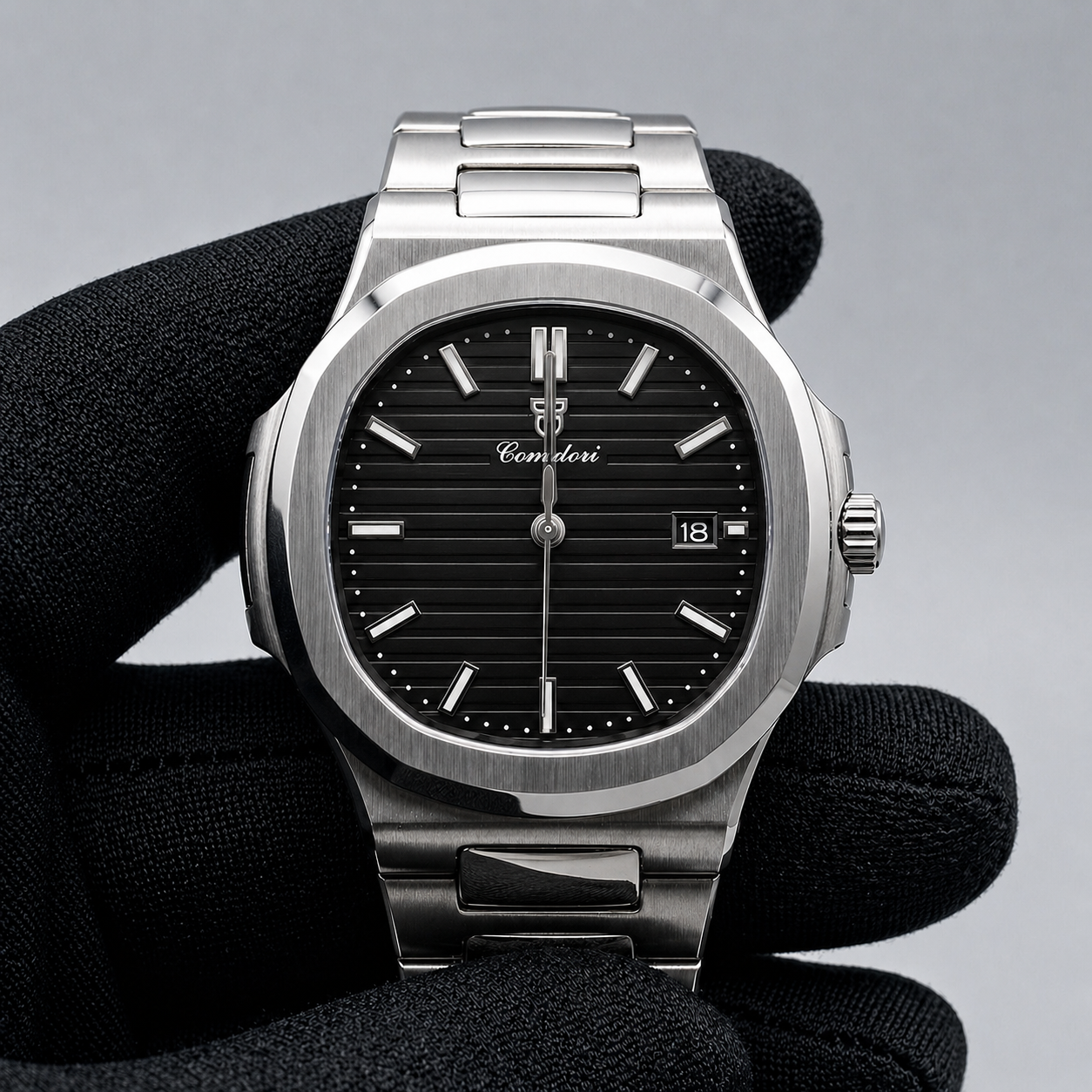 Silver Edge Classic Watch