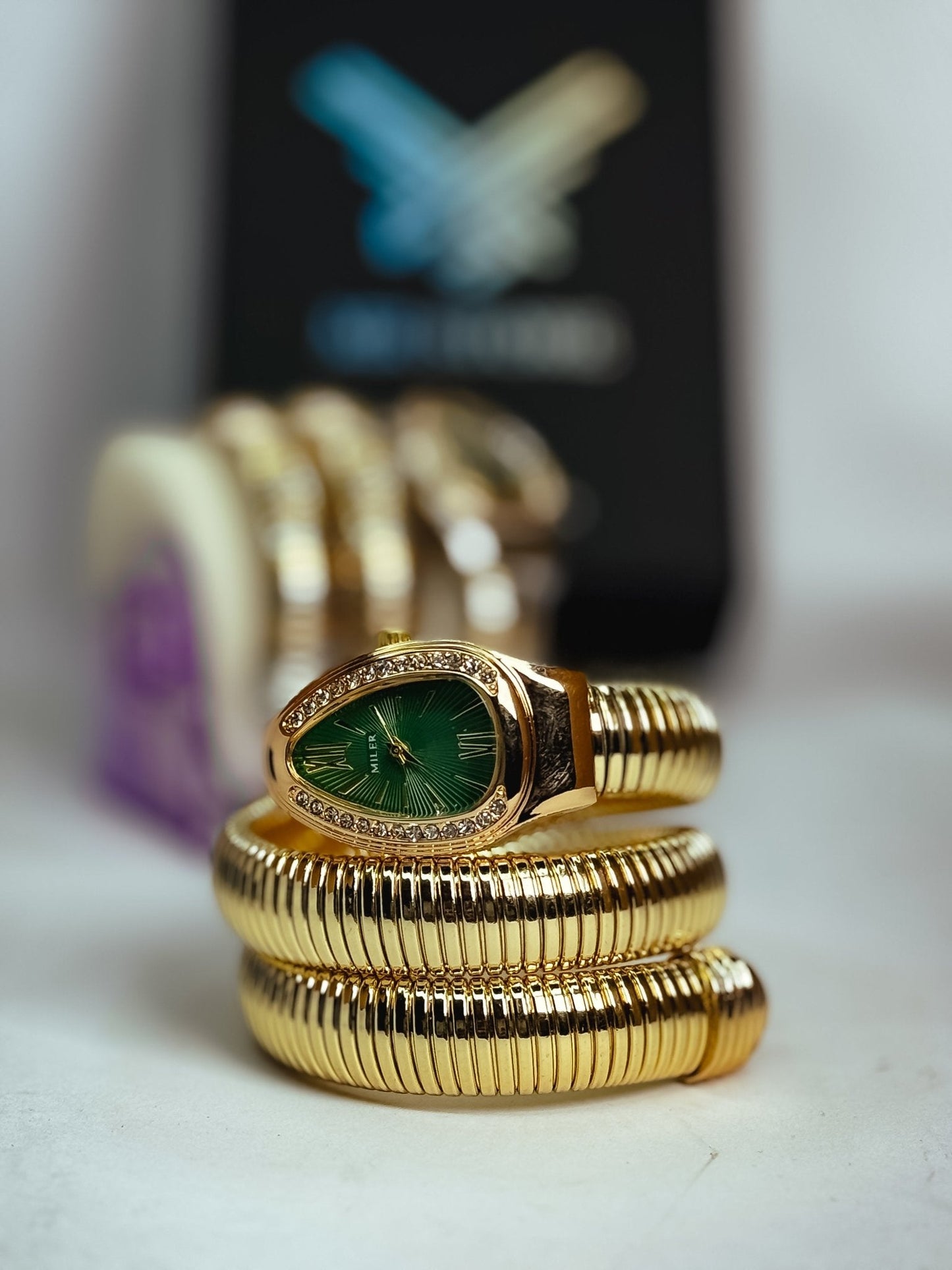 Cobra Curve Ladies Luxury Wrist Watch