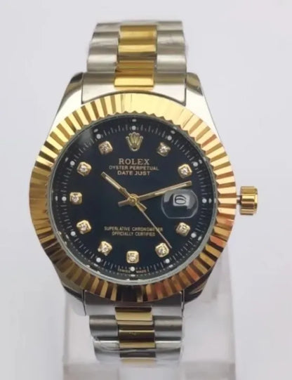 Classic Stainless Steel Analog Wrist Watch