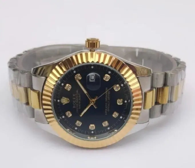 Classic Stainless Steel Analog Wrist Watch