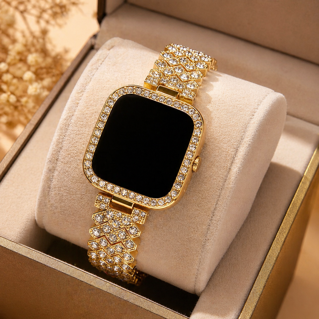 Diamond LED Watch
